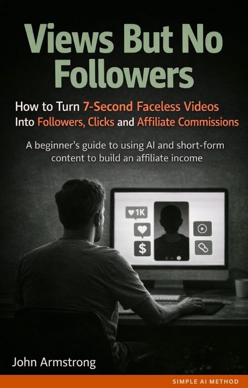 Views But No Followers - How to Turn 7-Second Faceless Videos Into Followers